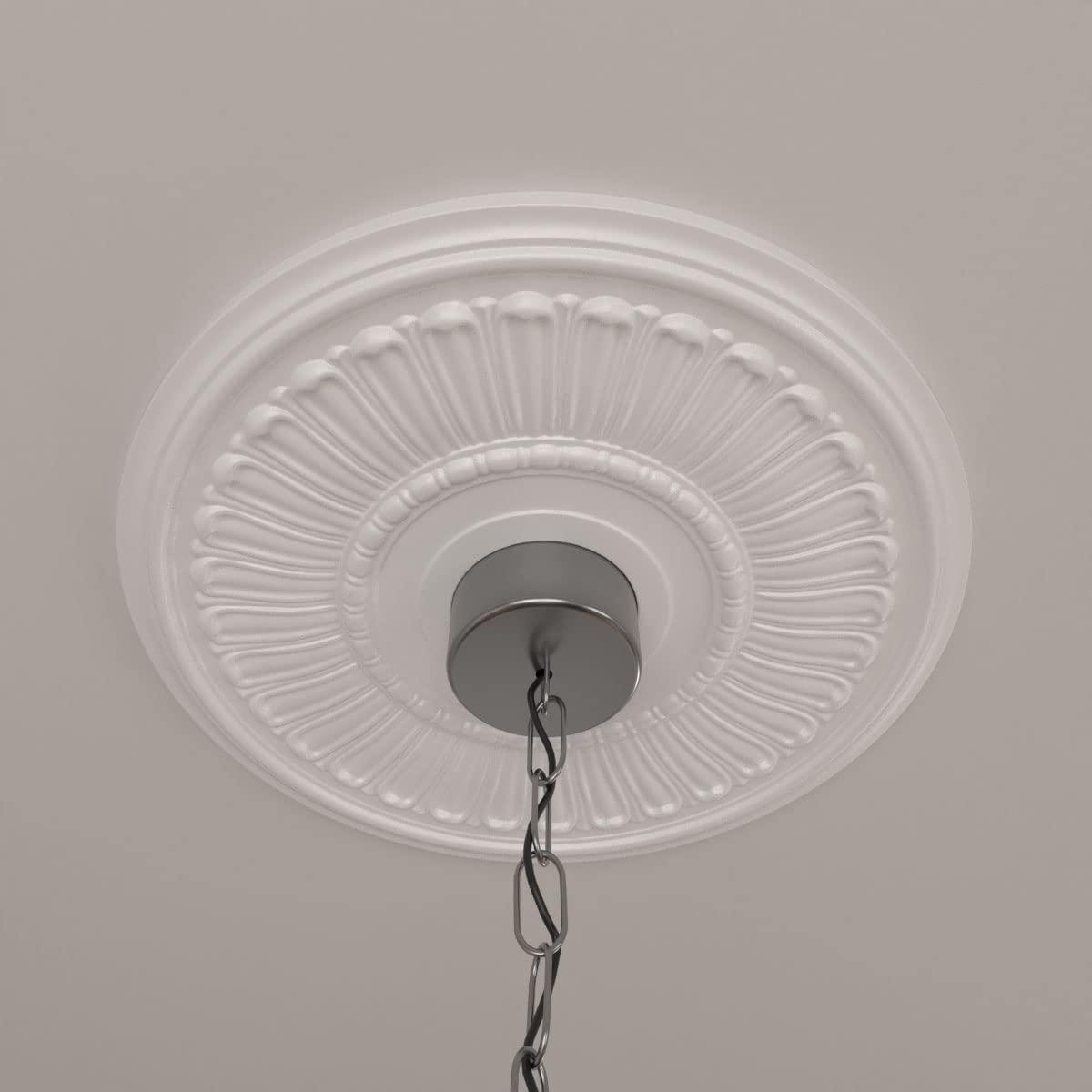 Ekena Millwork 16"OD x 3 5/8"ID x 3/4"P Melonie Ceiling Medallion (Fits Canopies up to 6 3/8")