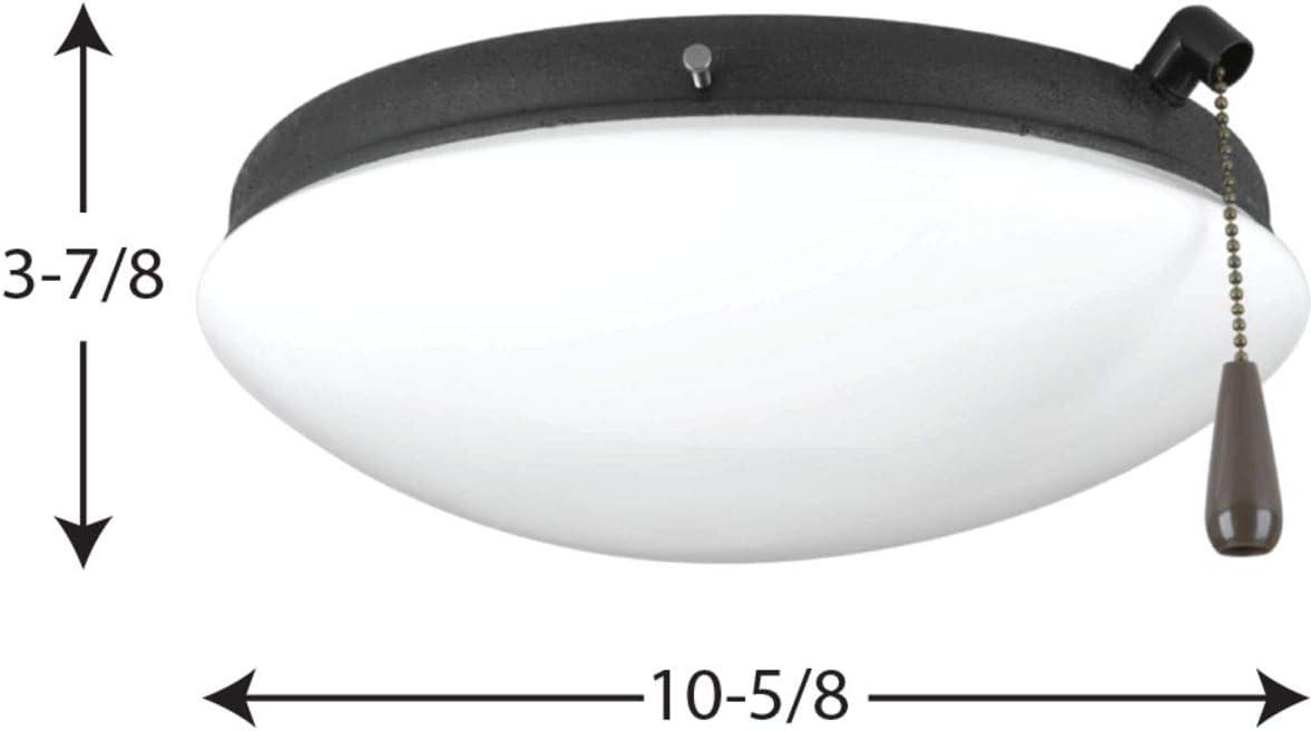 Wrought Studio™ 10.5'' 2 - Light Bowl Ceiling Fan Light Kit