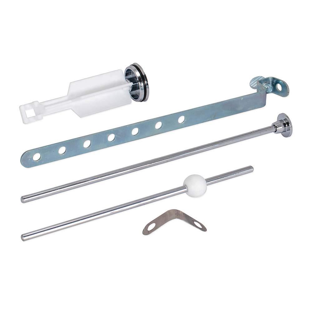 EZ-FLO 10901 Pop-Up Lavatory Bathroom Sink Drain Assembly Brass Body, 22-Gauge, Chrome Finish