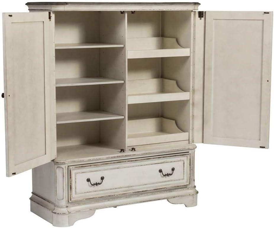 Magnolia Manor White Door Chest