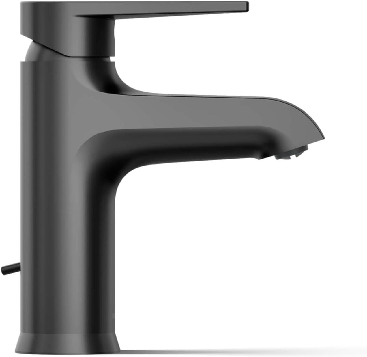Kohler Hint Single-Handle Bathroom Faucet with Pop-Up Drain Assembly, One Hole Bathroom Sink Faucet, 1.2 gpm