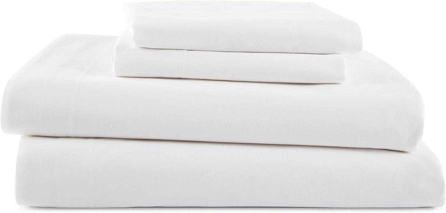 Cotton Blend Percale Sheet Set