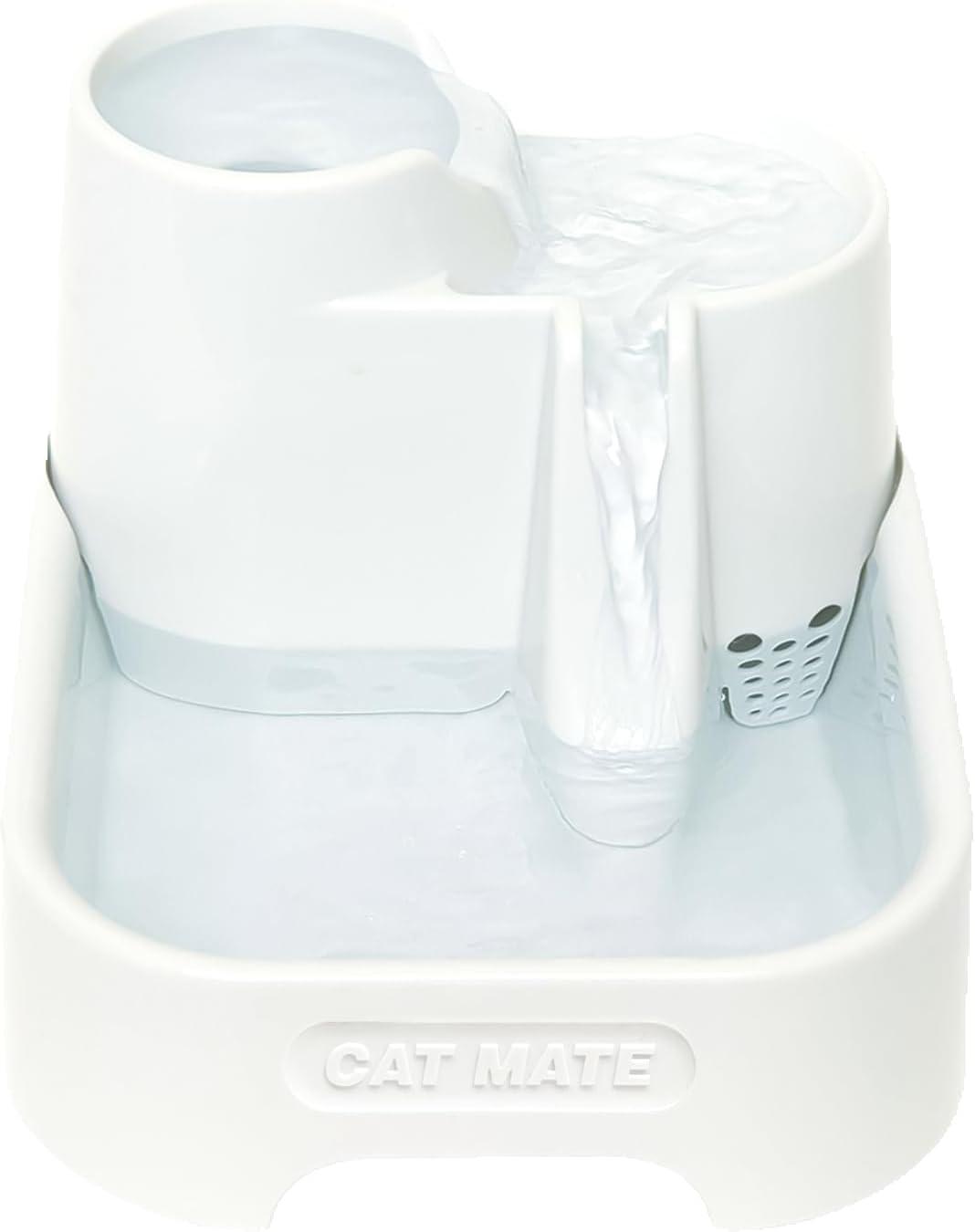 Cat Mate Pet Fountain - White