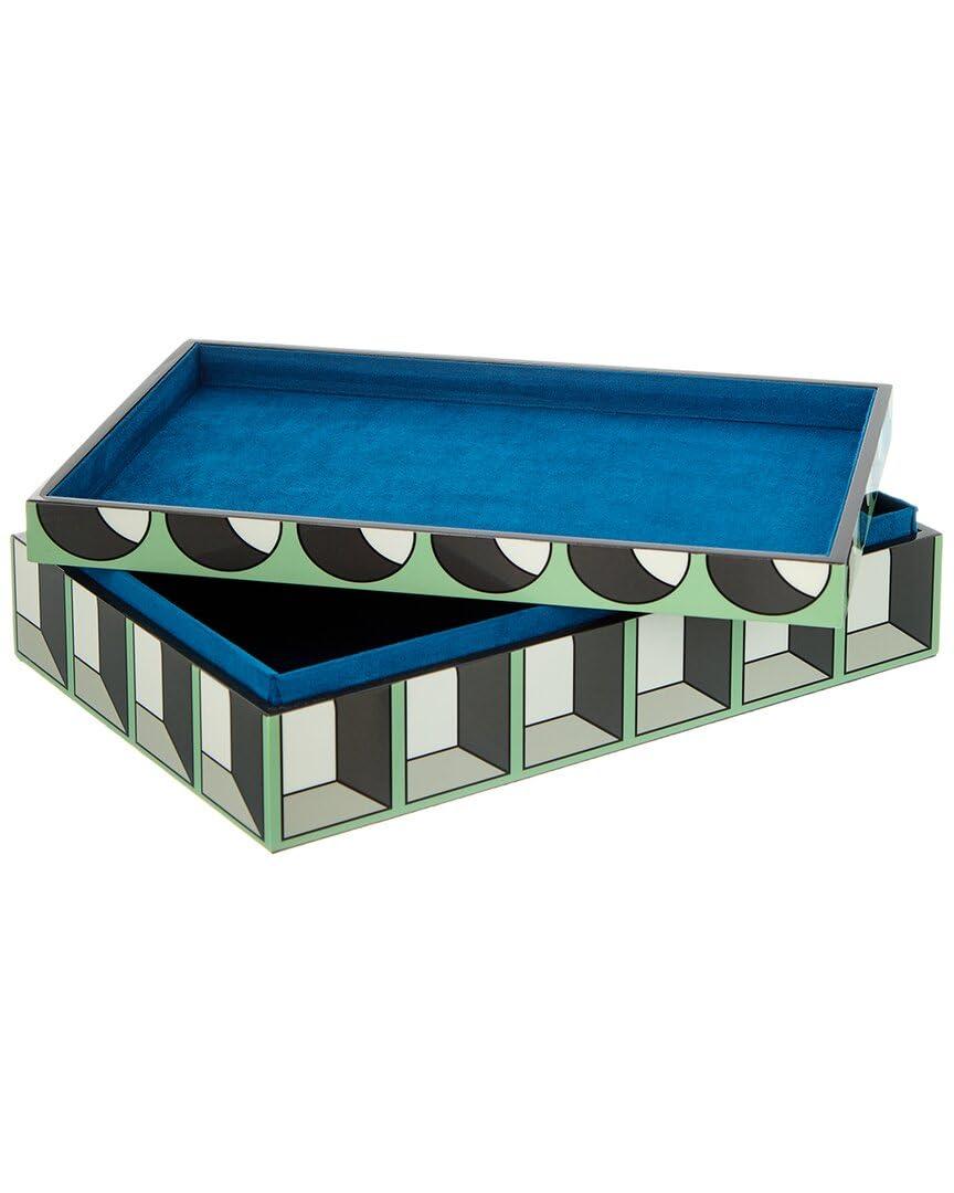 Jonathan Adler Arcade Lacquer Decorative Box