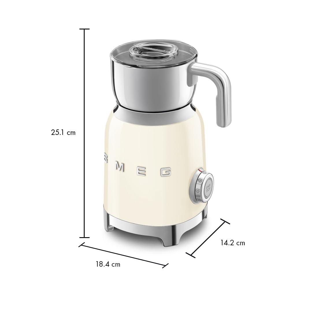 SMEG Cream Retro Milk Frother