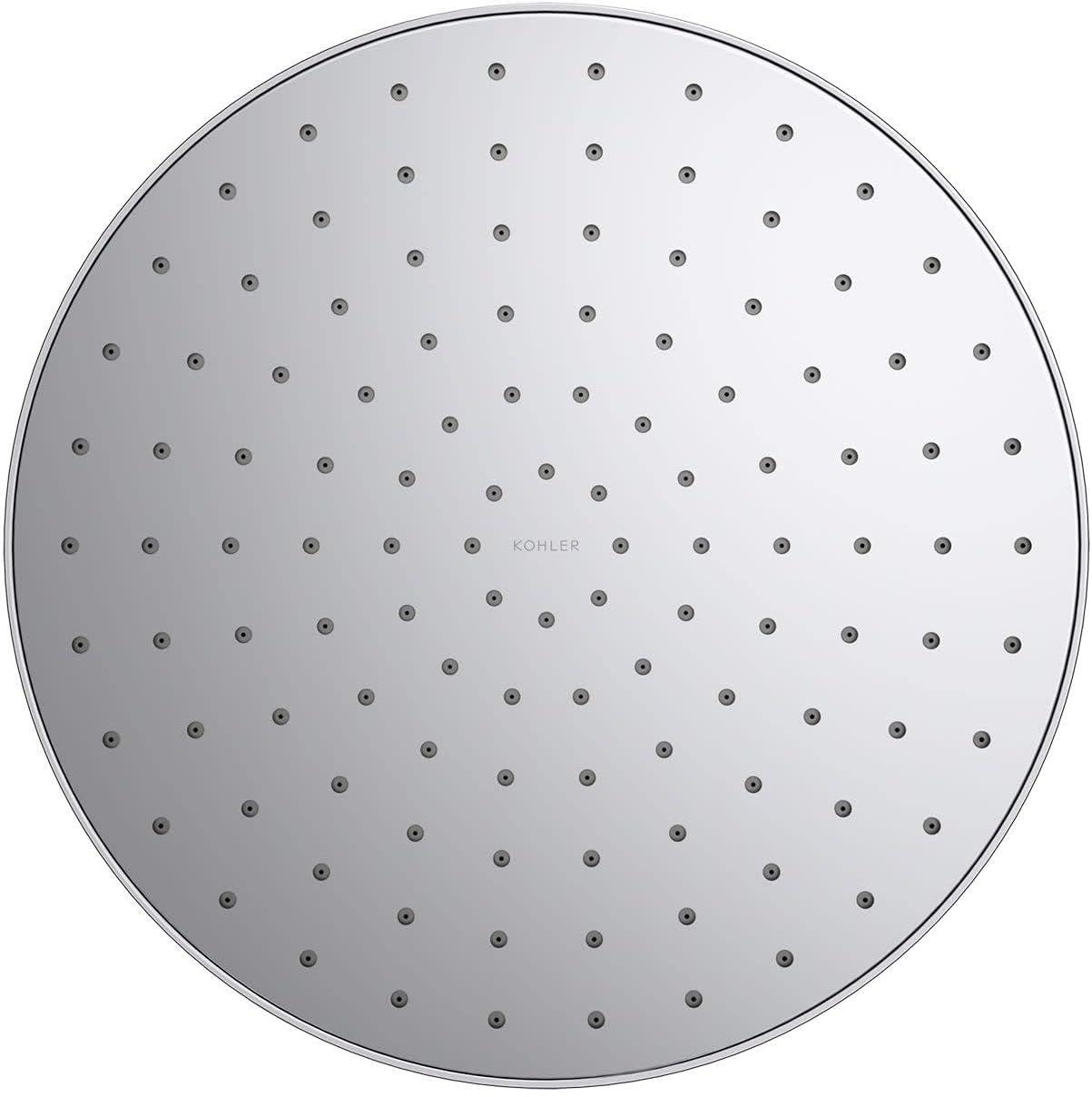 Awaken 10" Single-Function Wall or Ceiling-Mount Round Rainhead