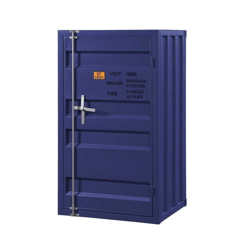 28" CargoChest Blue - Acme Furniture: Metal Storage Locker, No Assembly Required