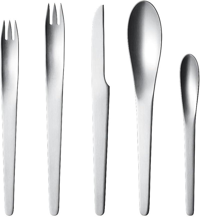 Arne Jacobson 5 Piece Flatware Set, Service for 1