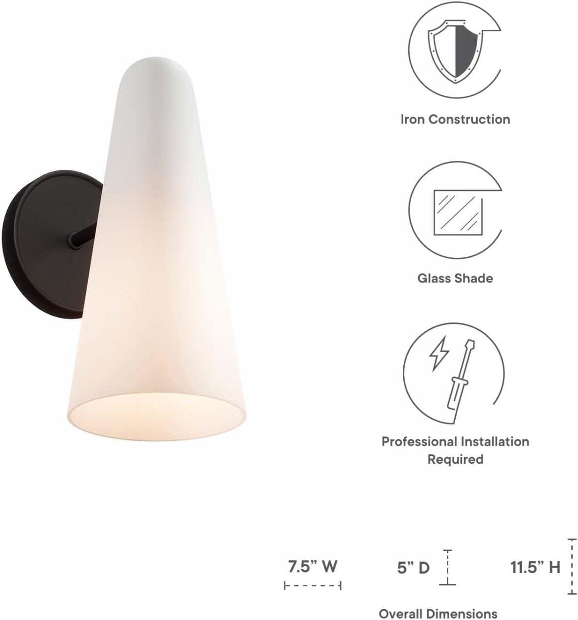Modway Modway Beacon 1-Light Wall Sconce