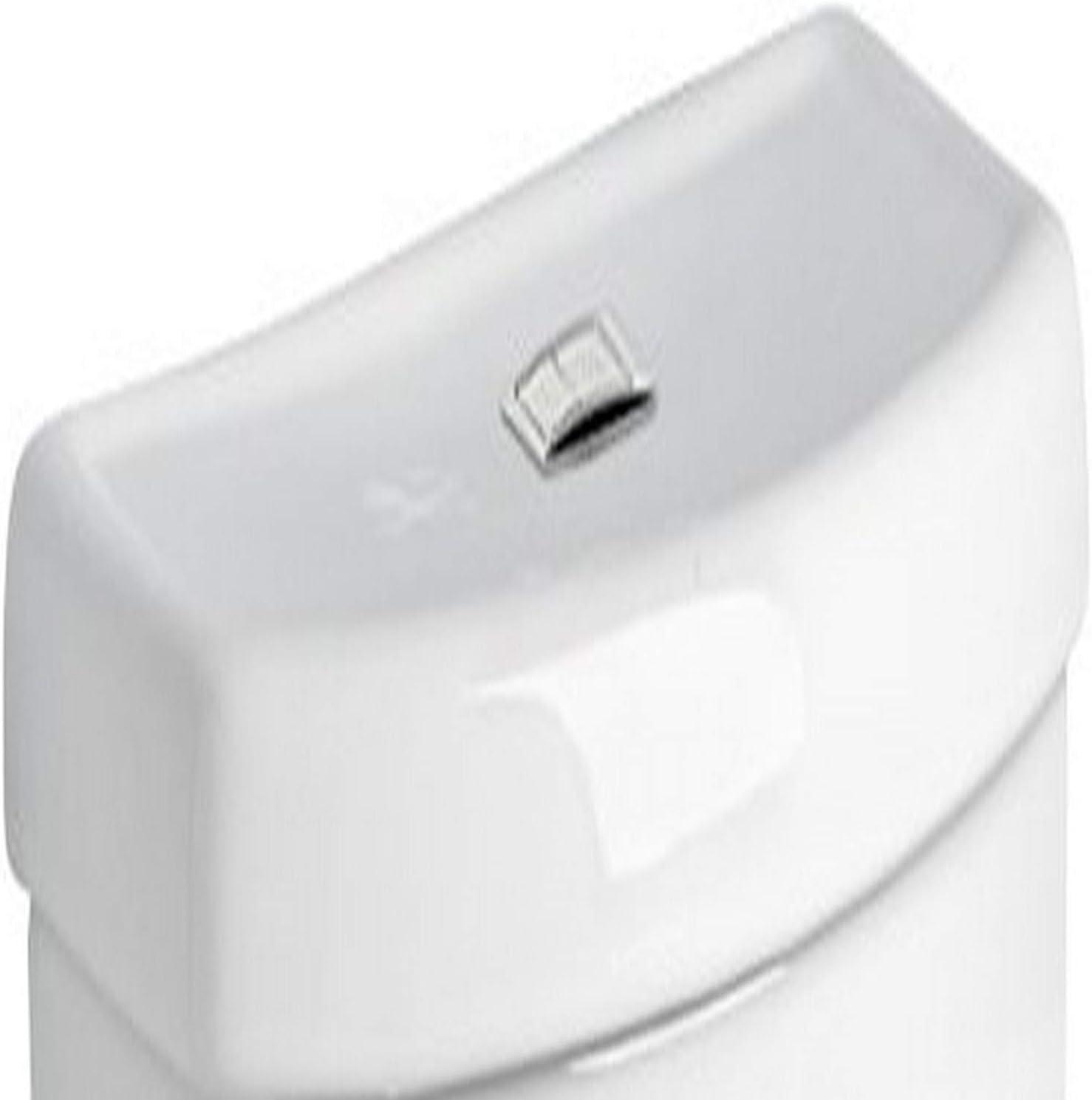 White Ceramic Dual Flush Toilet Tank Lid