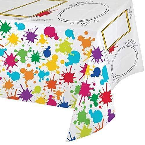 Creative Converting Art Party Table Cover