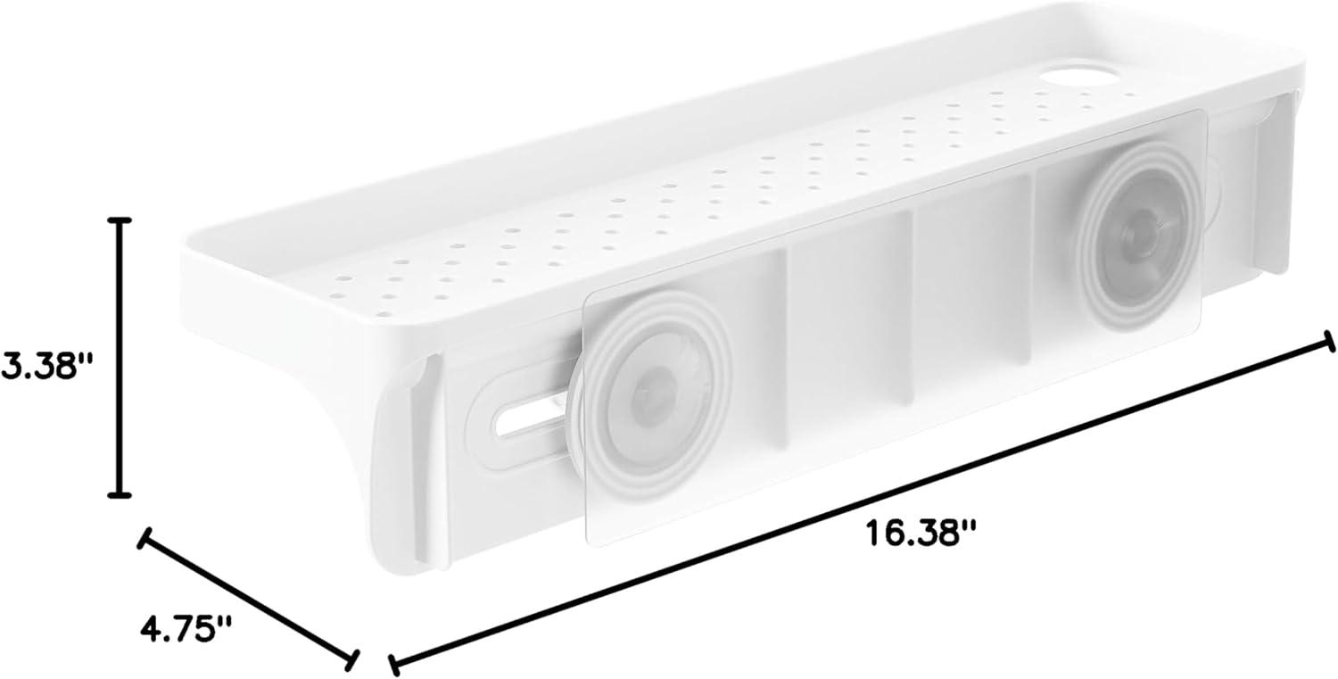 Flex Adhesive Adhesive Shower Shelf