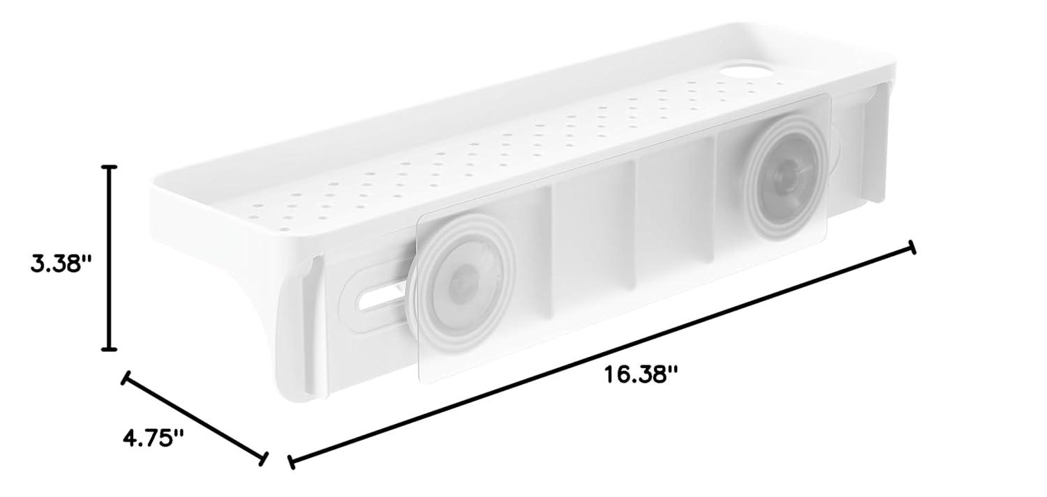 Umbra Flex Adhesive Adhesive Shower Shelf