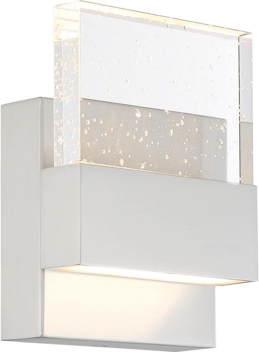 Nuvo Lighting - Ellusion-15W 1 LED Small Wall Sconce-4.75 Inches Wide by 6.38