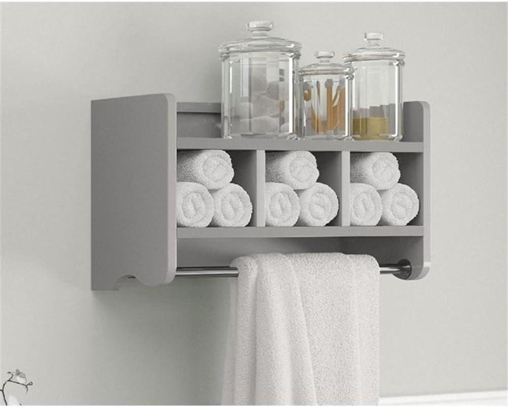 Decorative Wall Cabinet Gray 25" - Alaterre Furniture