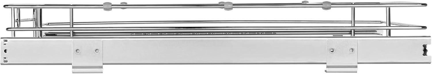 Chrome-Plated Steel Pull Out Cabinet Organizer, 11" x 21"