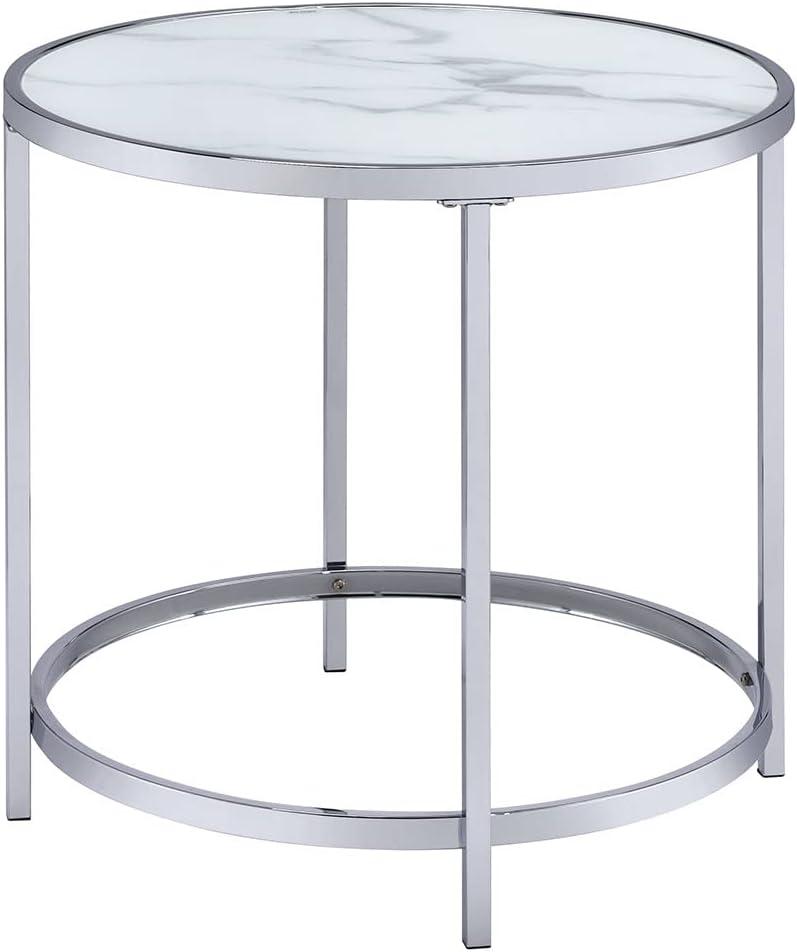 Rayne Round End Table - Steve Silver Co.