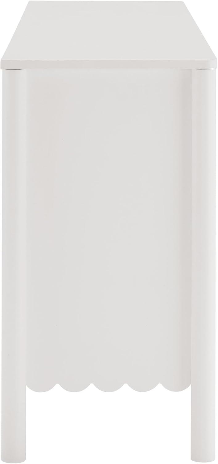 Modway Emmeline 66" 4-Door Scalloped Sideboard Cabinet