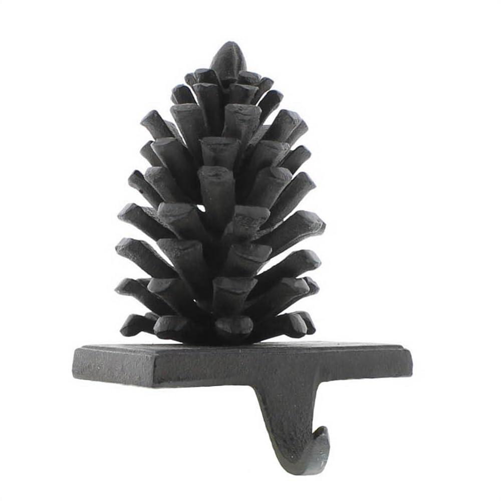 Pinecone Stocking Holder - Cast Iron