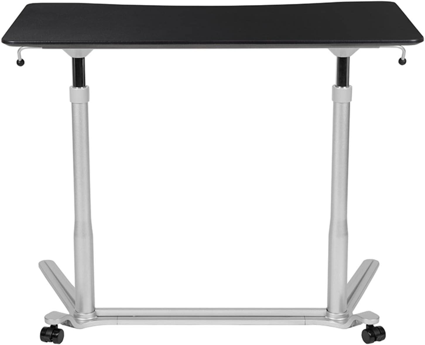 Flash Furniture Sit-Down, Stand-Up Ergonomic Computer Desk - Standing Desk