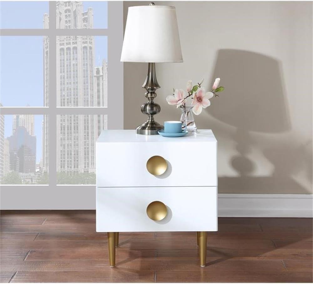 Meridian Furniture,Zayne White Nightstand