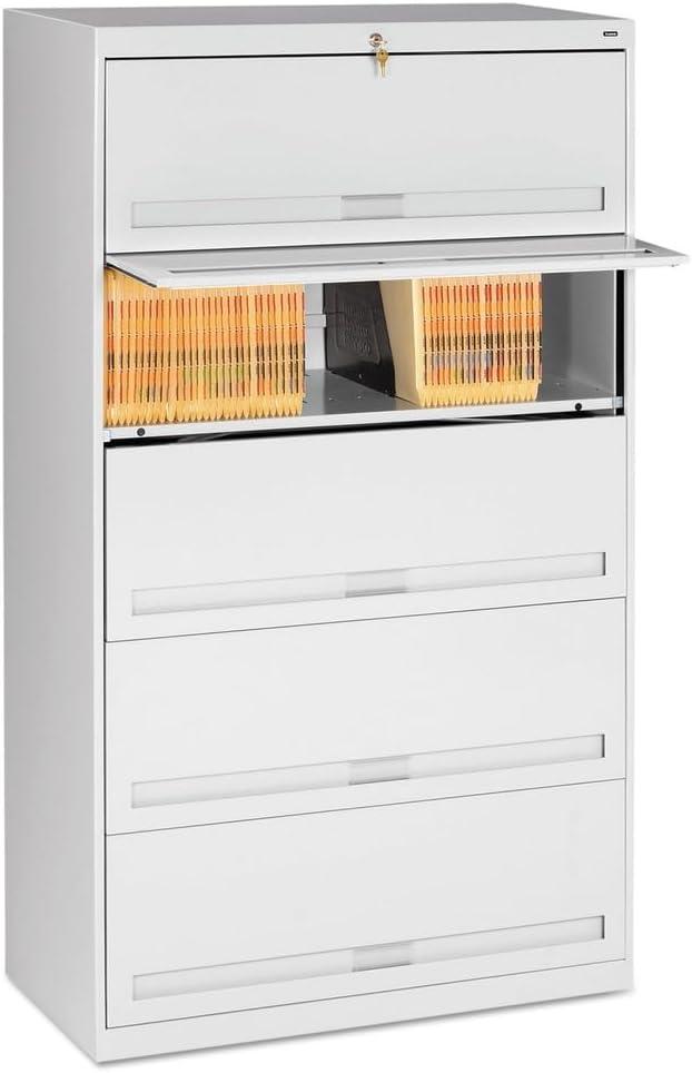 Tennsco Corp. 36'' Wide 5 -Drawer Steel File Cabinet