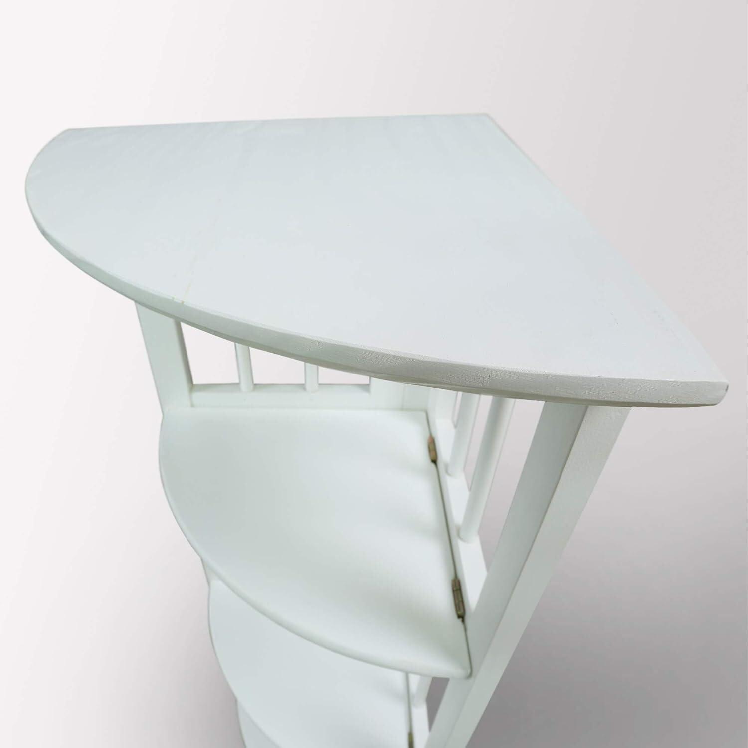 Yu Shan CO USA Ltd  4-tier corner folding bookcase  White