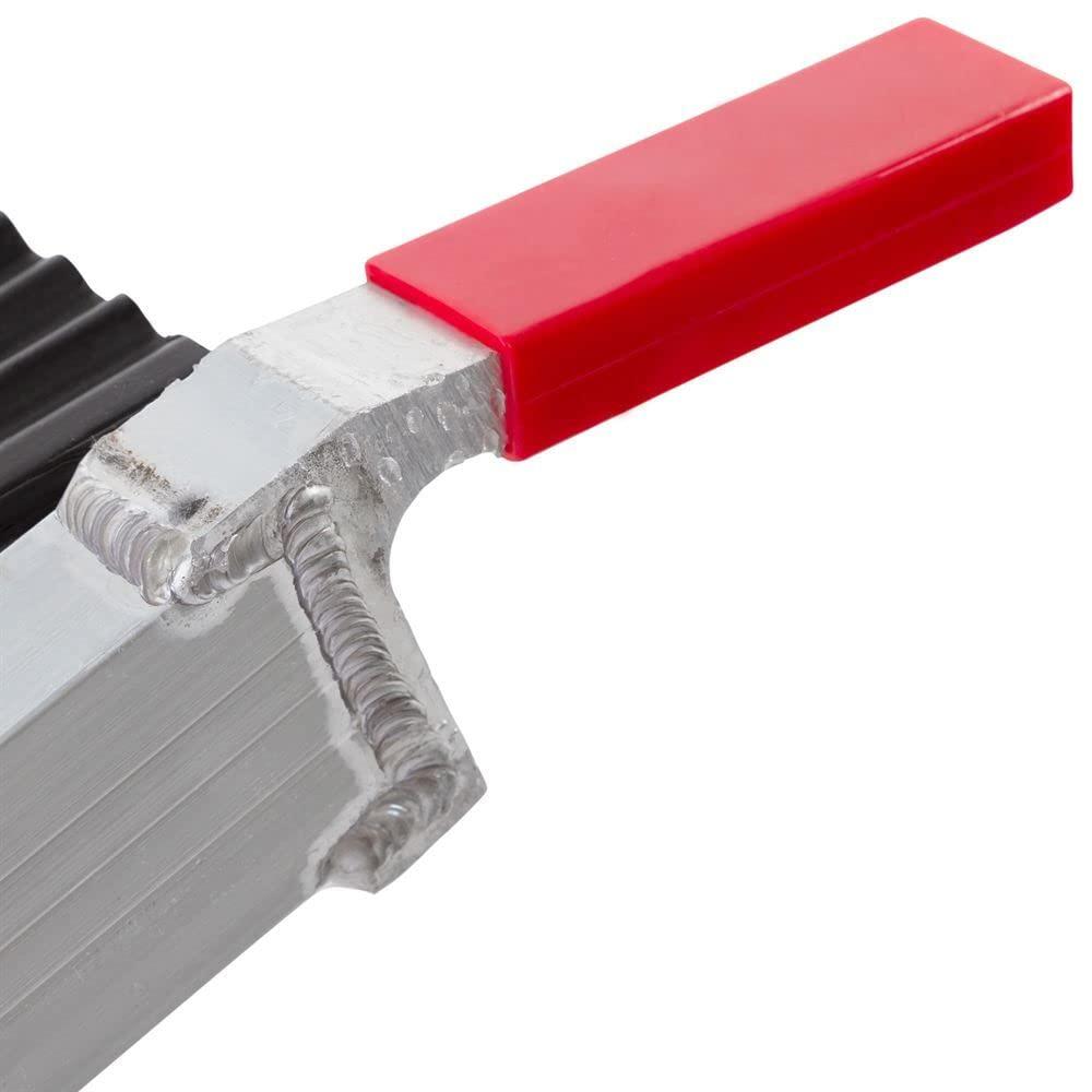 Black Ice SNO-9454-HDXW-S 7' 10in x 54in Folding Snowmobile Ramp, Stud Protectors