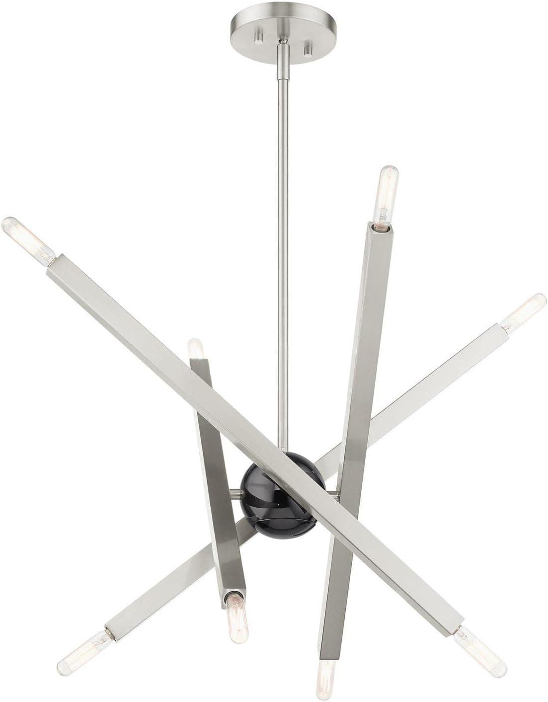 Mercury Row® Lydia 8 - Light Dimmable Modern Linear Chandelier