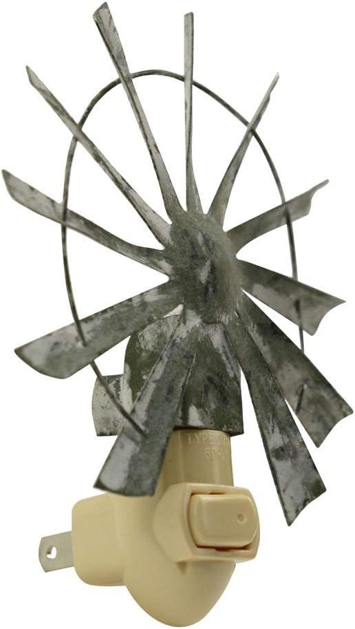 Treasure Gurus Windmill Plug-In Wall Lamp Safety Night Light