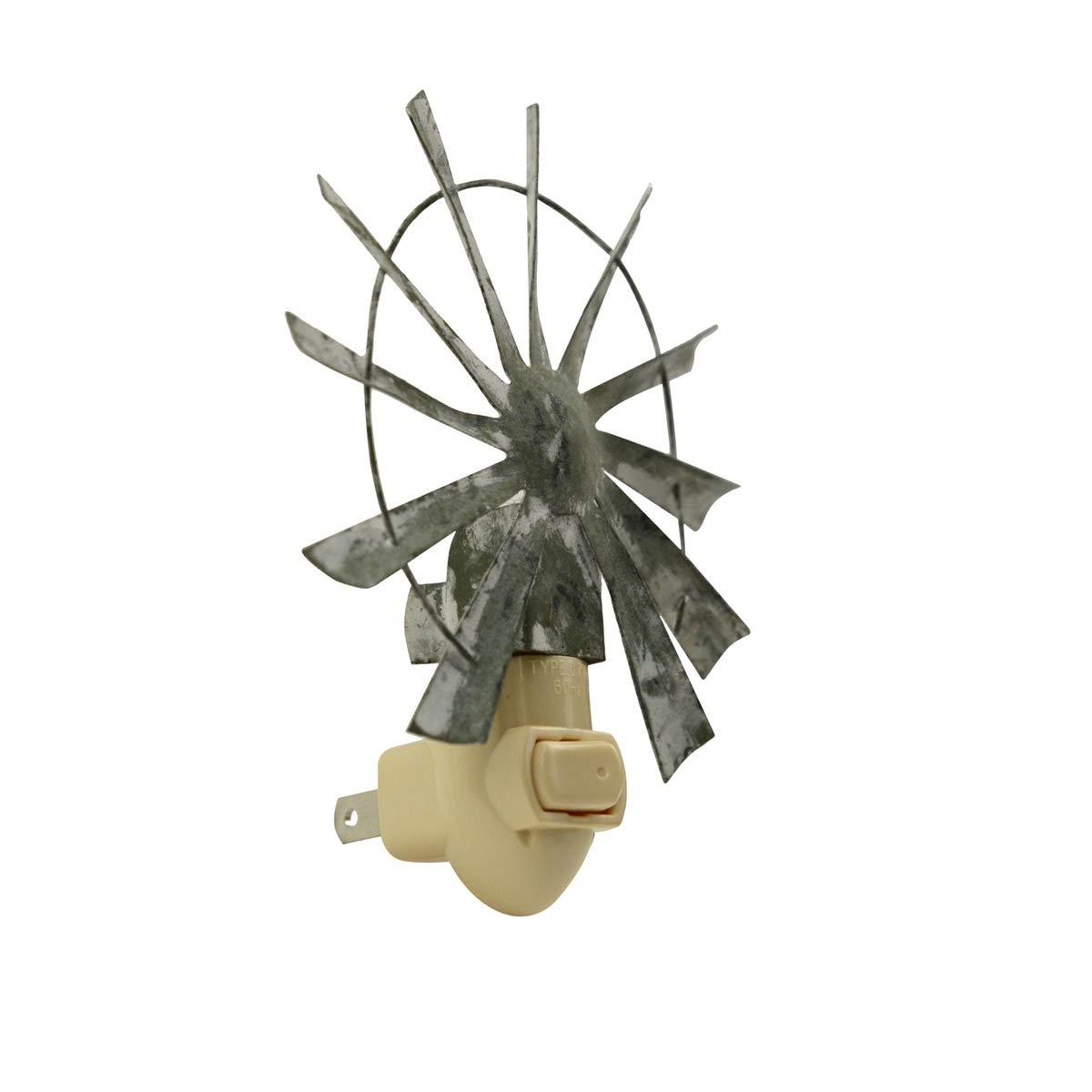 Treasure Gurus Windmill Plug-In Wall Lamp Safety Night Light