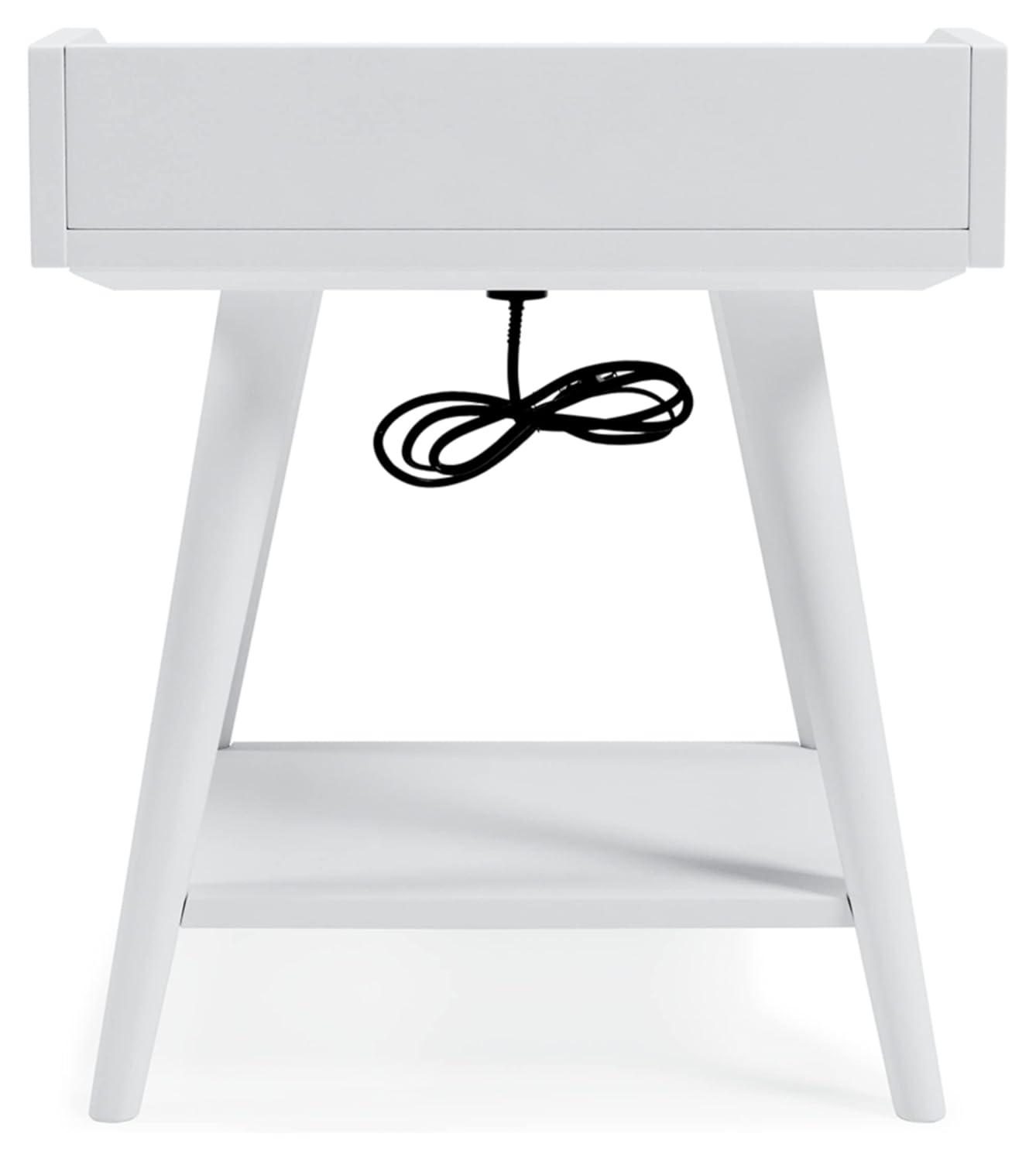 Signature Design by Ashley Casual Blariden Accent Table  White