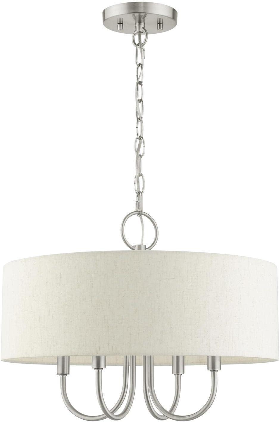 Livex Lighting Blossom 4 - Light Pendant in  Brushed Nickel