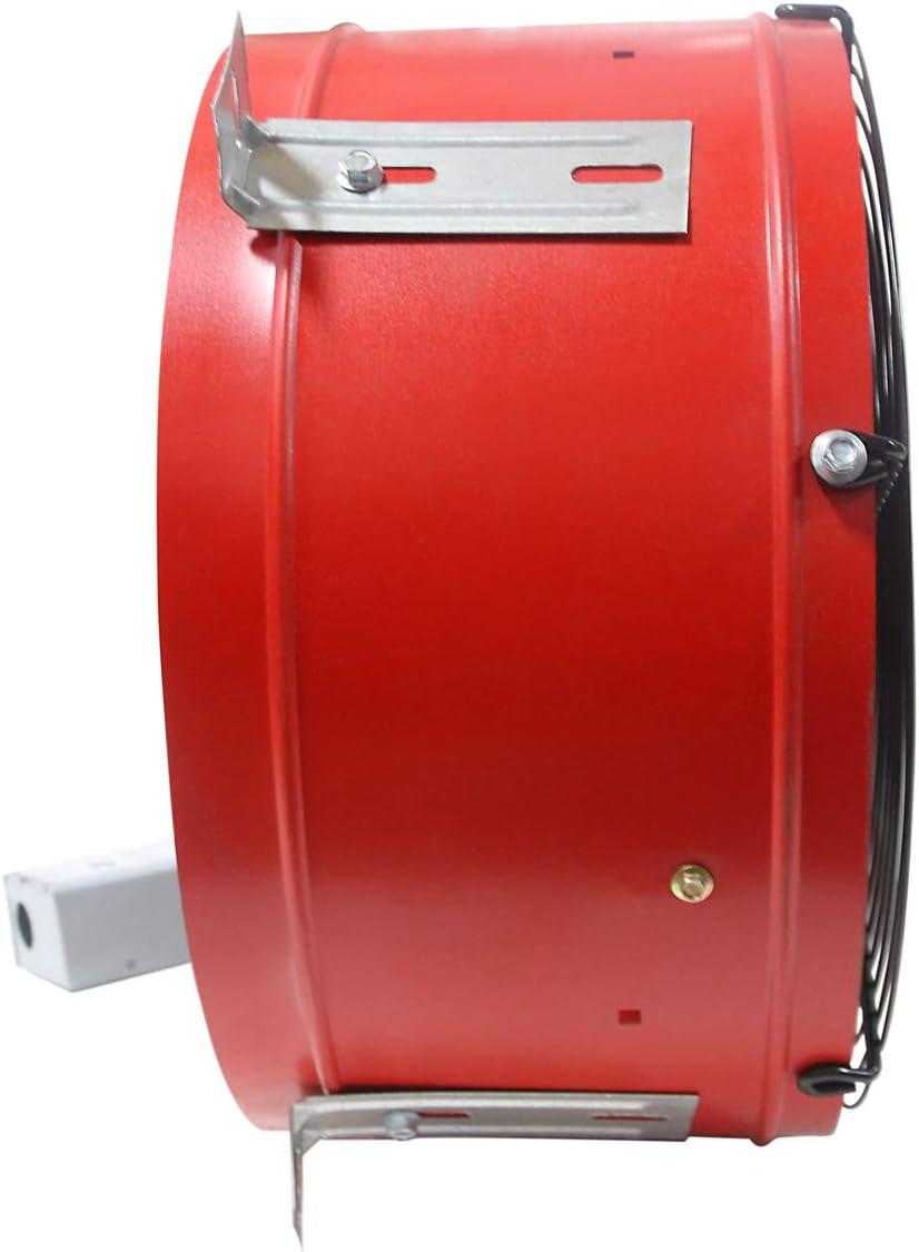 Maxx Air Professional Grade Gable Mount | Power Attic Ventilator, 2.6-Amp 60-Hz Motor and 14-Inch Blade | Quiet Home Attic Fan 1300 CFM | 1,850 SQ. FT. (Red)