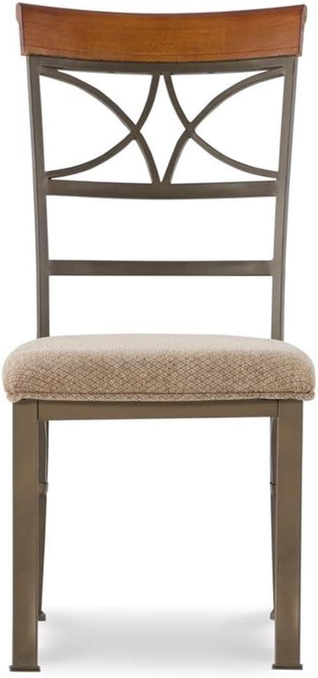 Powell Hamilton Dining Chair, Set of 2, Cherry