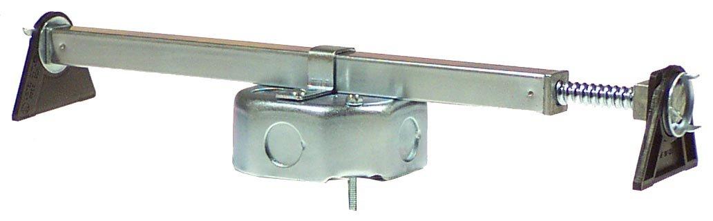 Westinghouse Lighting 0110000 Saf-T-Brace for Ceiling Fans, 3 Teeth, Twist and Lock,Silver