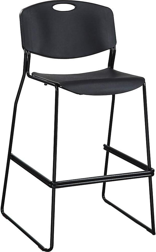Lorell Hospitality Counter Stool with Metal Frame
