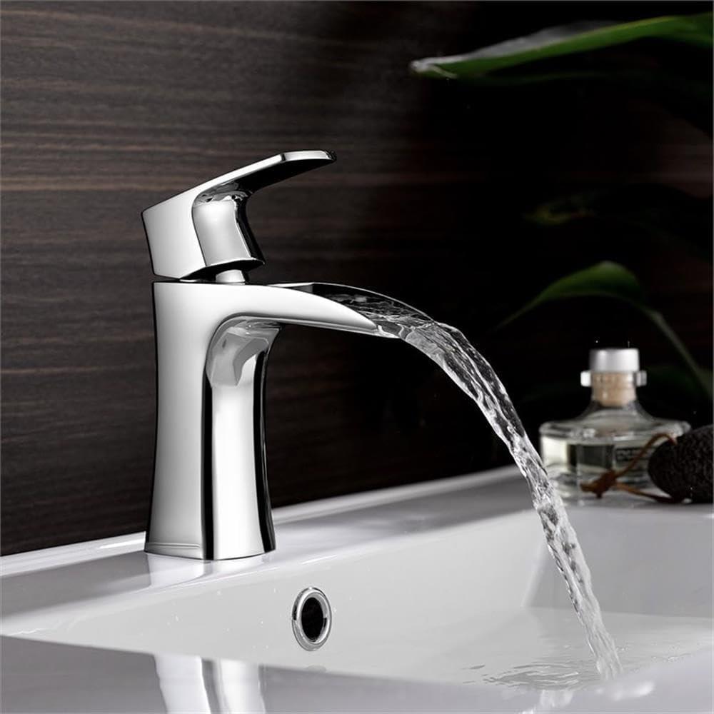 Vinnova Alessandra Single Lever Vessel Bathroom Faucet in Polished Chrome