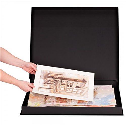 HG Concepts HG Art Concepts Eternity Archival Clamshell Art Portfolio Storage Box 8.5x11"