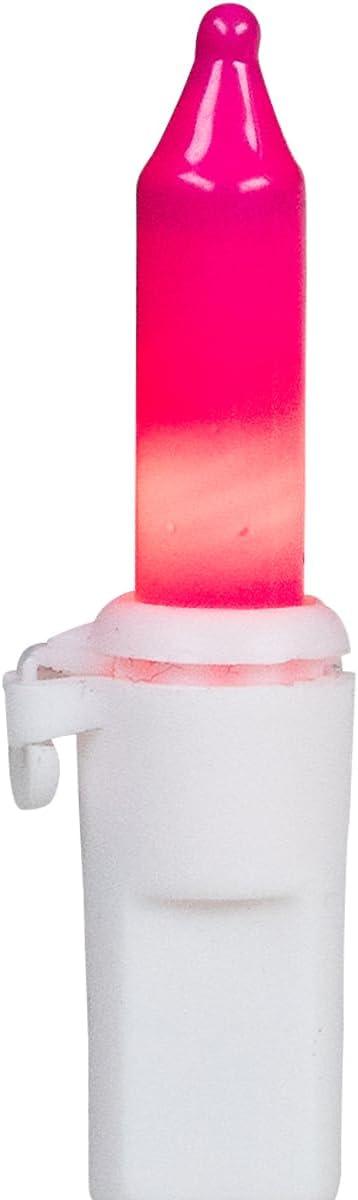 Northlight Pastel Mini Christmas Light Set - Multi-Color - 10' White Wire - 50ct