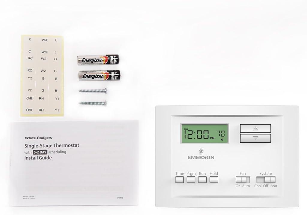 Emerson Thermostats Smart Programmable Thermostat White