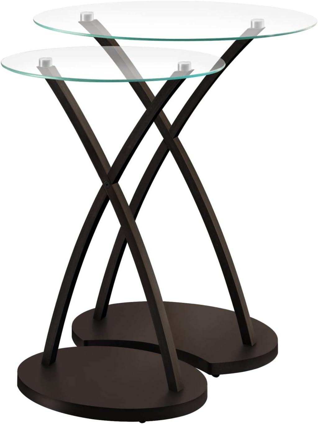 Monarch Nesting Table 2Pcs Set / Cappuccino Bentwood
