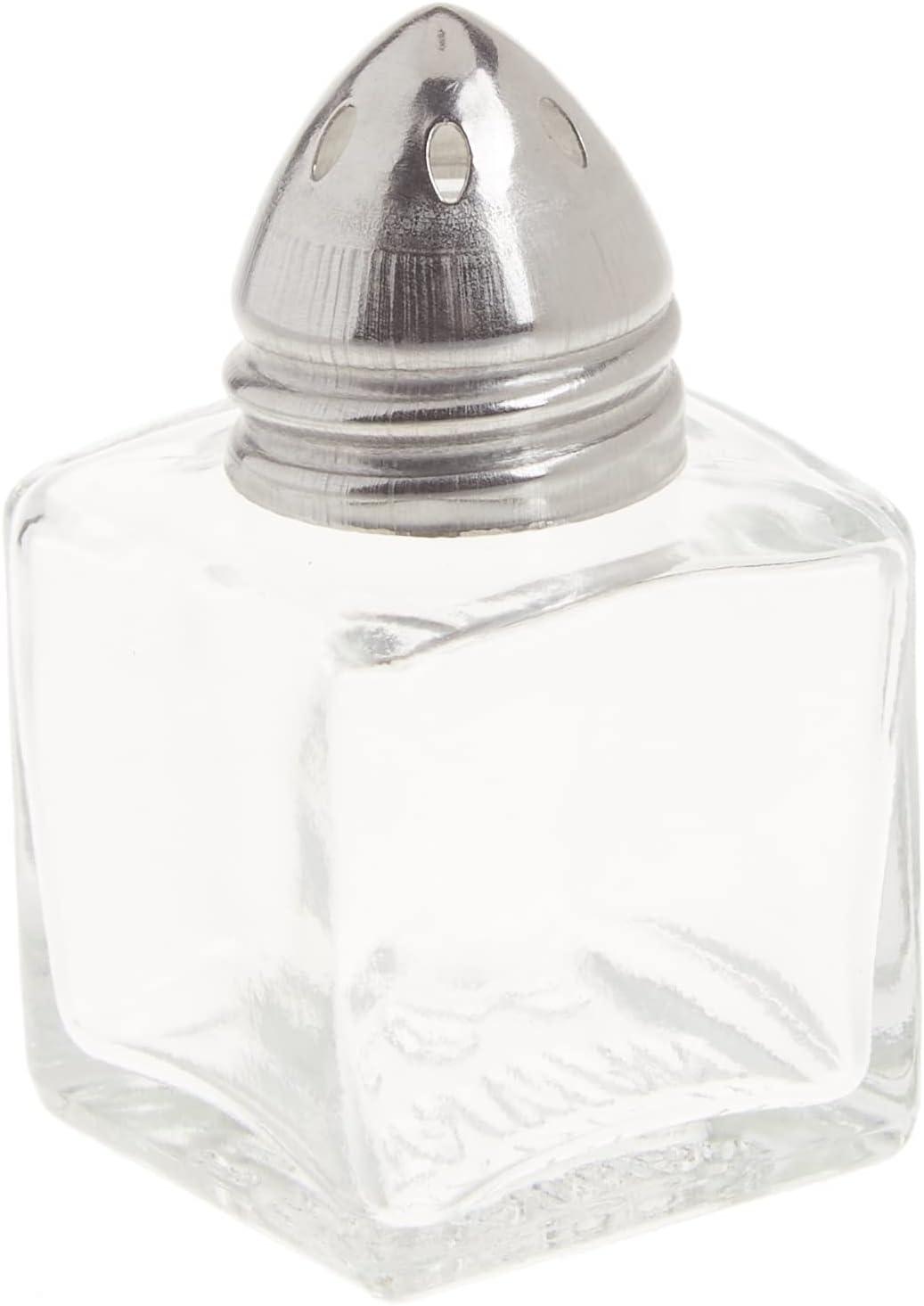 American Metalcraft 1/2 oz. Glass Salt & Pepper Shaker (75875)