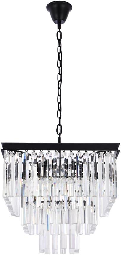 Dahlonega 13 - Light Crystal Dimmable Tiered Chandelier