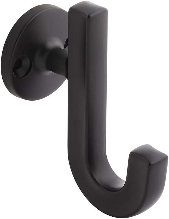 Matte Black Metal Wall Hook 1-Pack