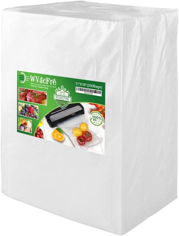 200 Count 11x16 Inch BPA-Free Vacuum Sealer Bags