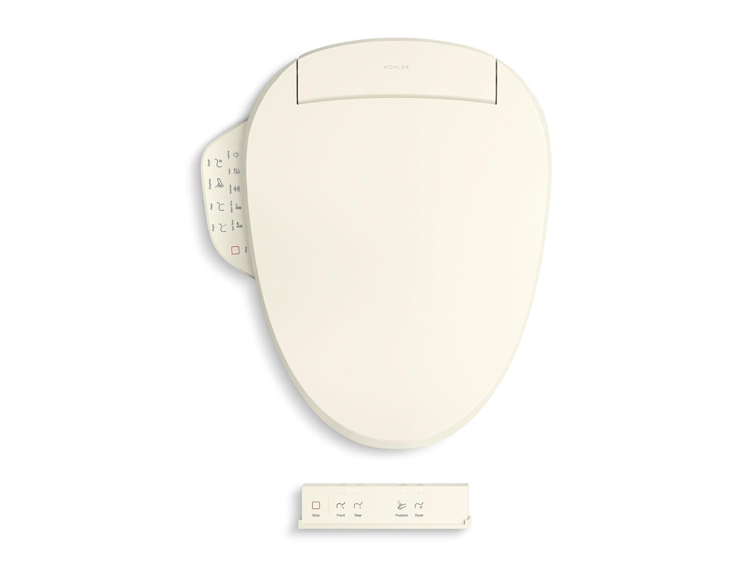 Purewash E725 Elongated Bidet Toilet Seat With Remote Control