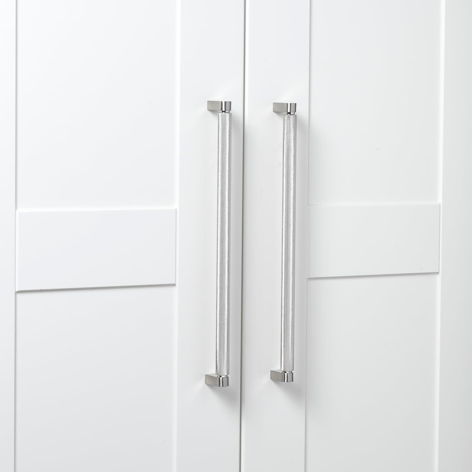 GlideRite Hardware 12-5/8" 320mm Center to Center Smooth Bar Pull_10 (Set of 10)
