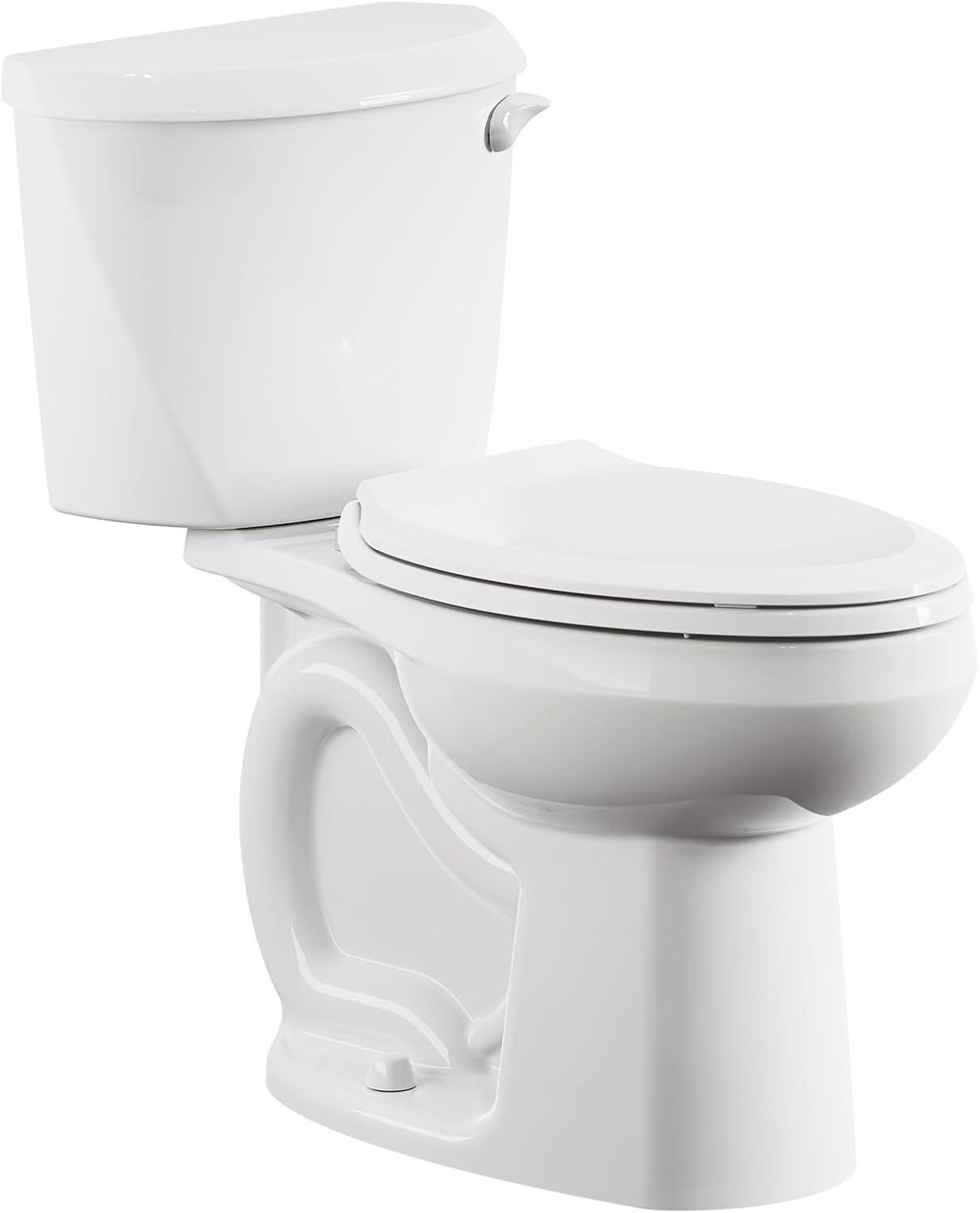 Colony 3 White Elongated Chair-Height Two-Piece Toilet