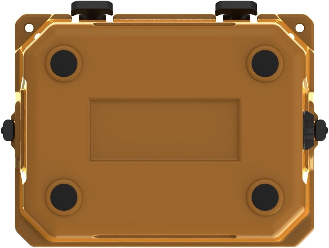 Camp Zero 15 Can Hard Sided Thermocooler, Roto Molded, Clay